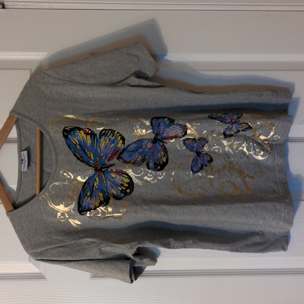 Like new Princess cruises escape completely‎ XL butterfly short with bedazzle